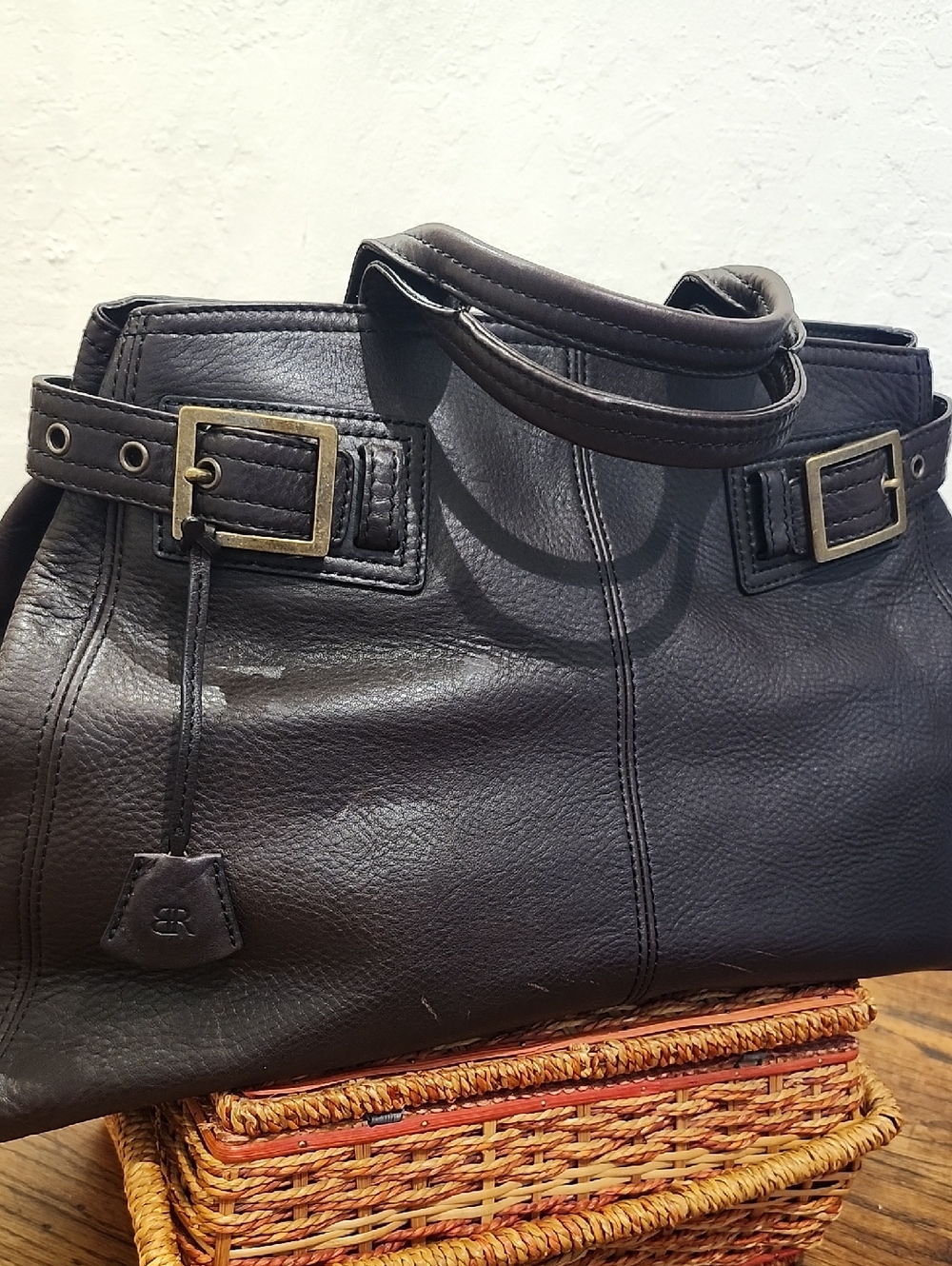 Banana Republic Leather Satchel